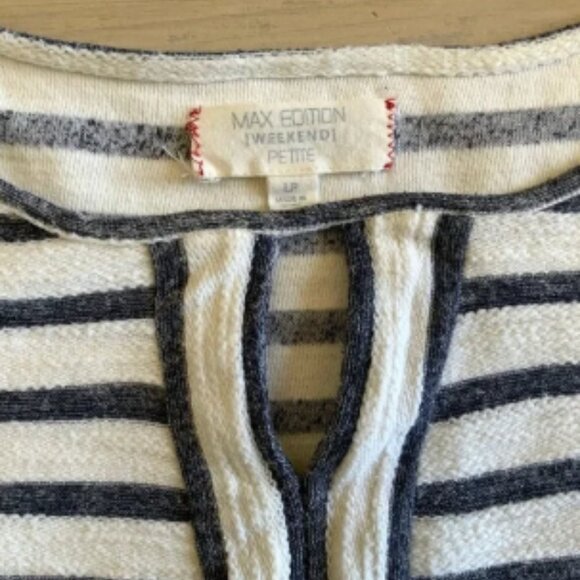 MAX EDITION Weekend Stripe Cotton Tunic - Picture 3 of 4